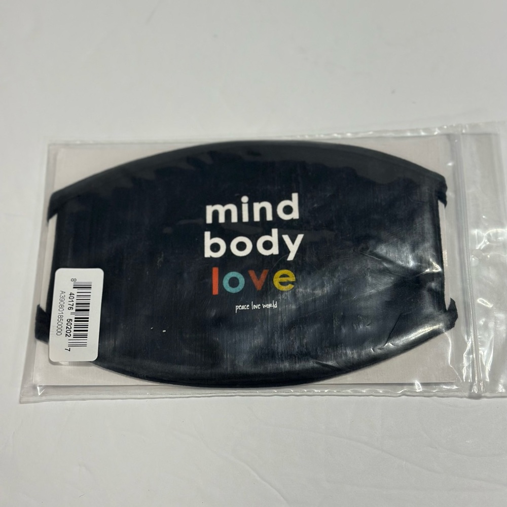 Mind Body Love Face Mask By Peace Love World